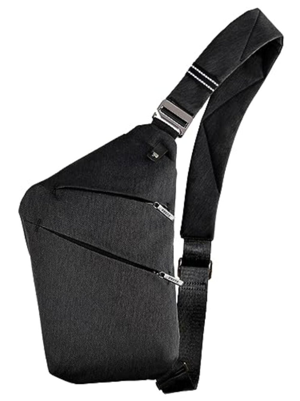 🆕 VADOO Sling Bag - Anti-theft Crossbody Shoulder Bag for Men and Women, Black,
